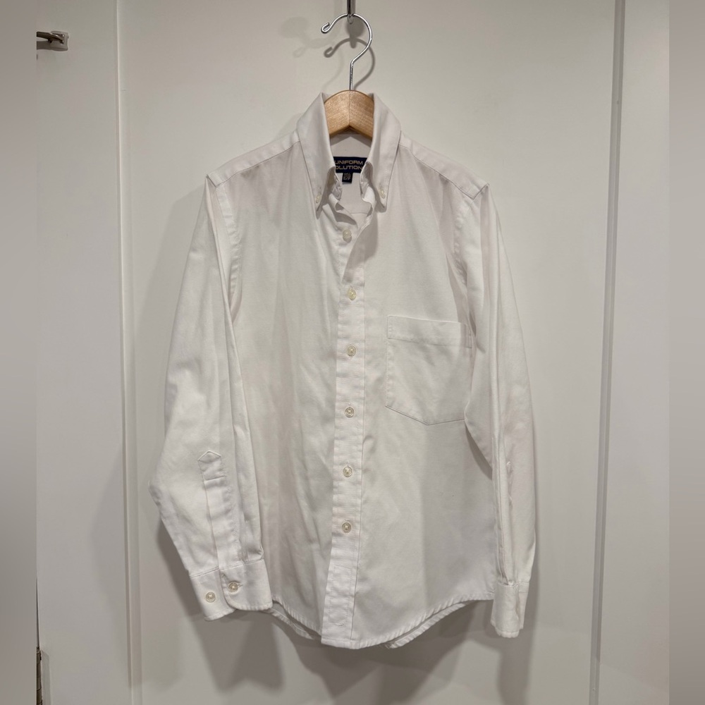 Uniform Solutions Boy’s Classic White Shirt